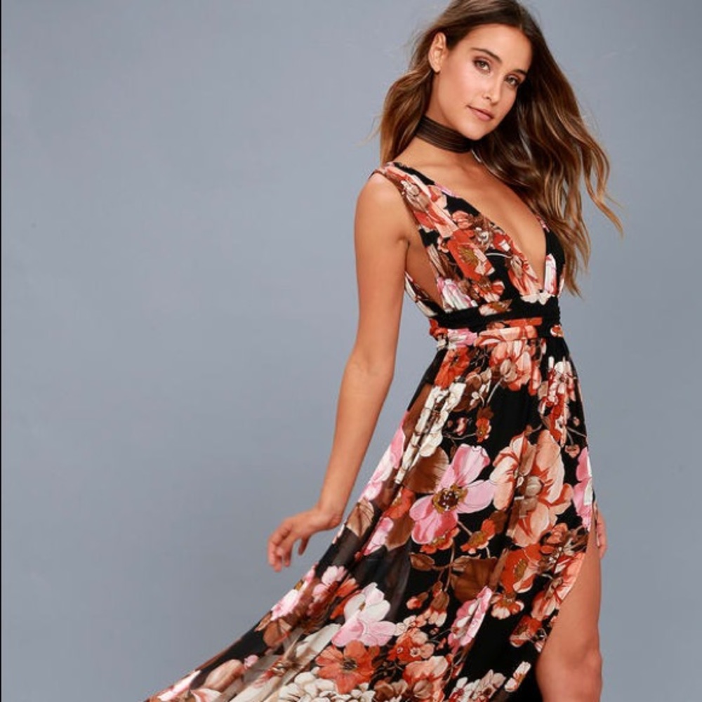 Lulu’s ‘Garden Meandering’ floral gown